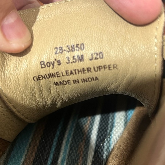 Johnston & Murphy Dark Brown Big Kid Chukka Boots Sz 3.5 M - Picture 15 of 15